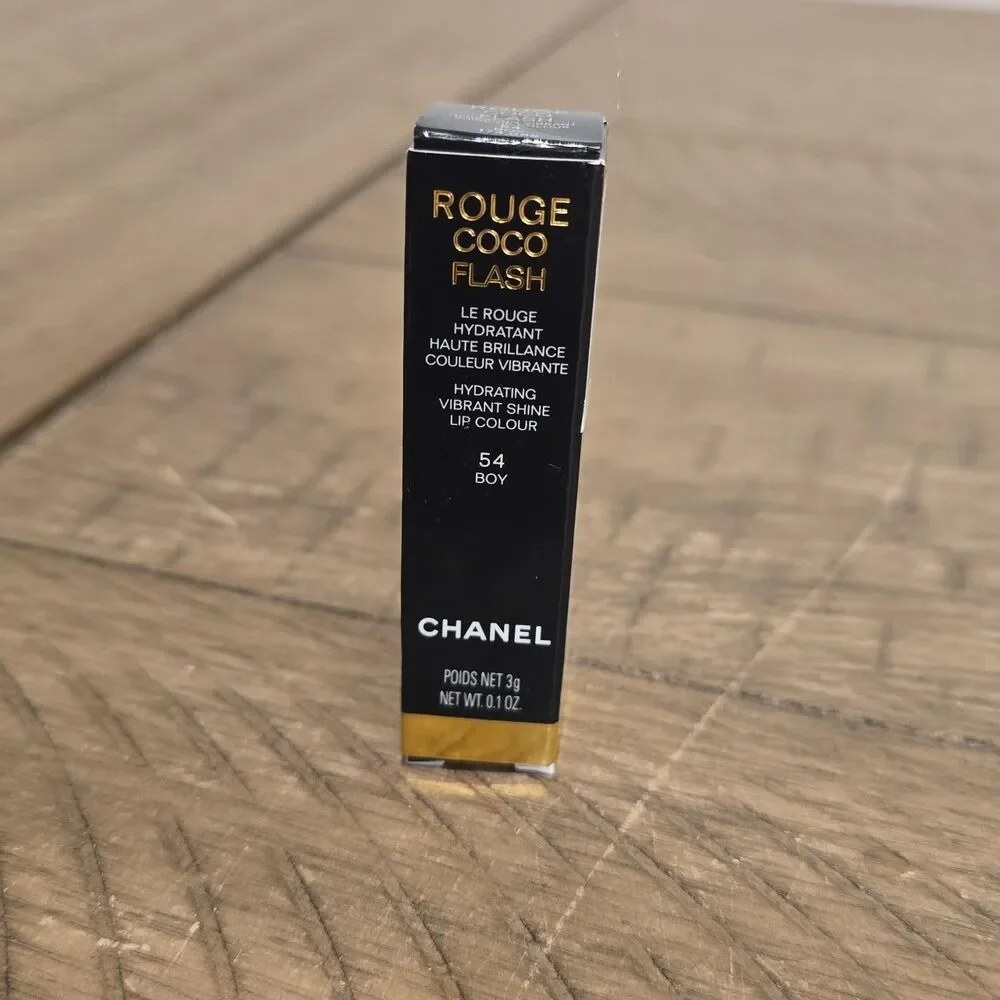 CHANEL Rouge Coco Flash #54 BOY Hydrating Vibrant Shine Lip Colour Color Stick